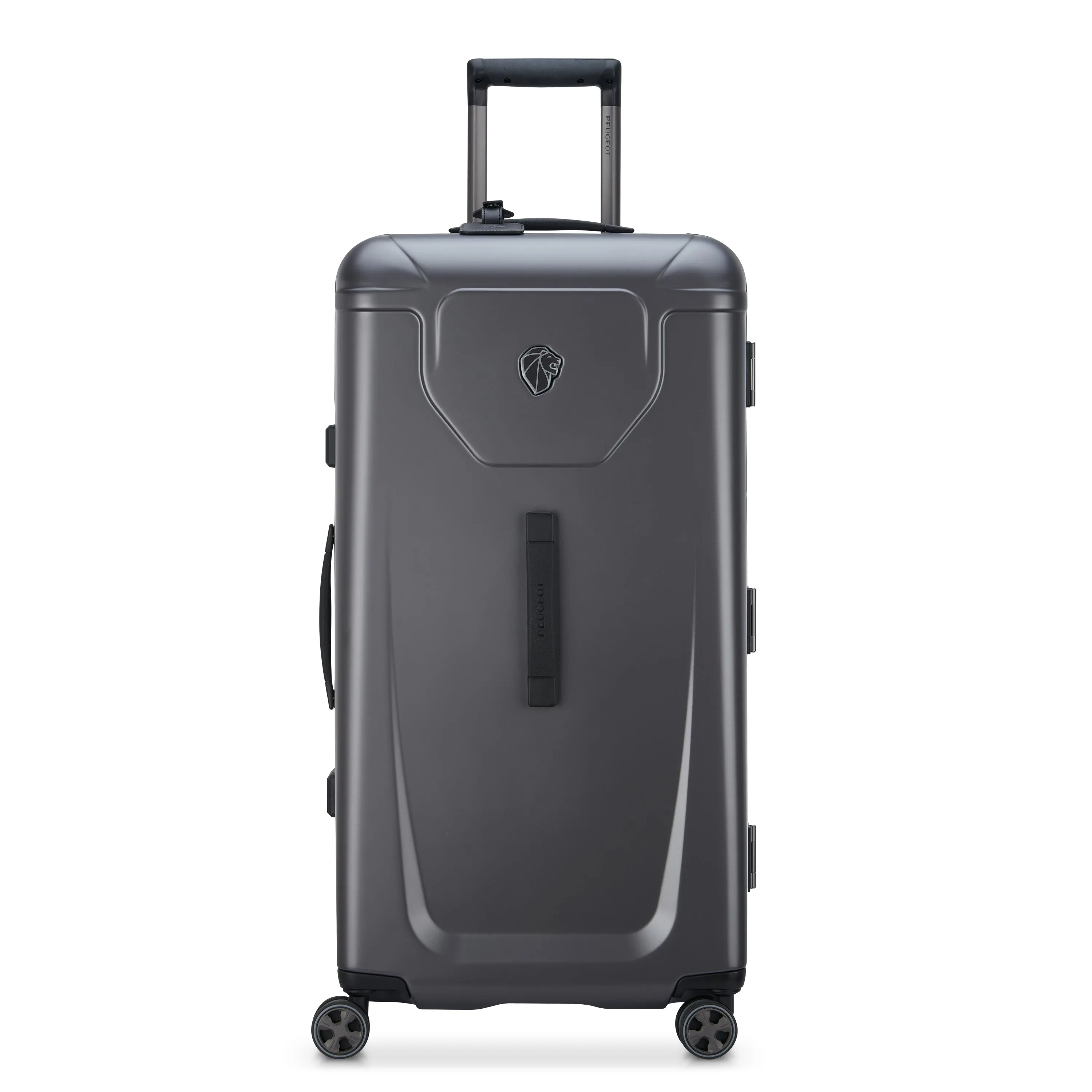 Peugeot Voyages Travel 80cm Hardcase 4 Double Wheel Check-in Luggage Trunk Trolley