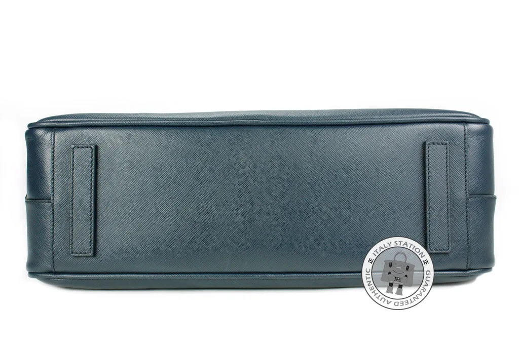Prada VS0088 9Z2 Saffiano Travel Borsa DA Viaggio Baltico / F0216 Calfskin Briefcases Shw