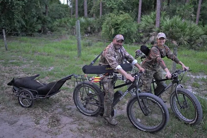 RAMBO ALUMINUM BIKE/HAND CART - GAME HAULER CART