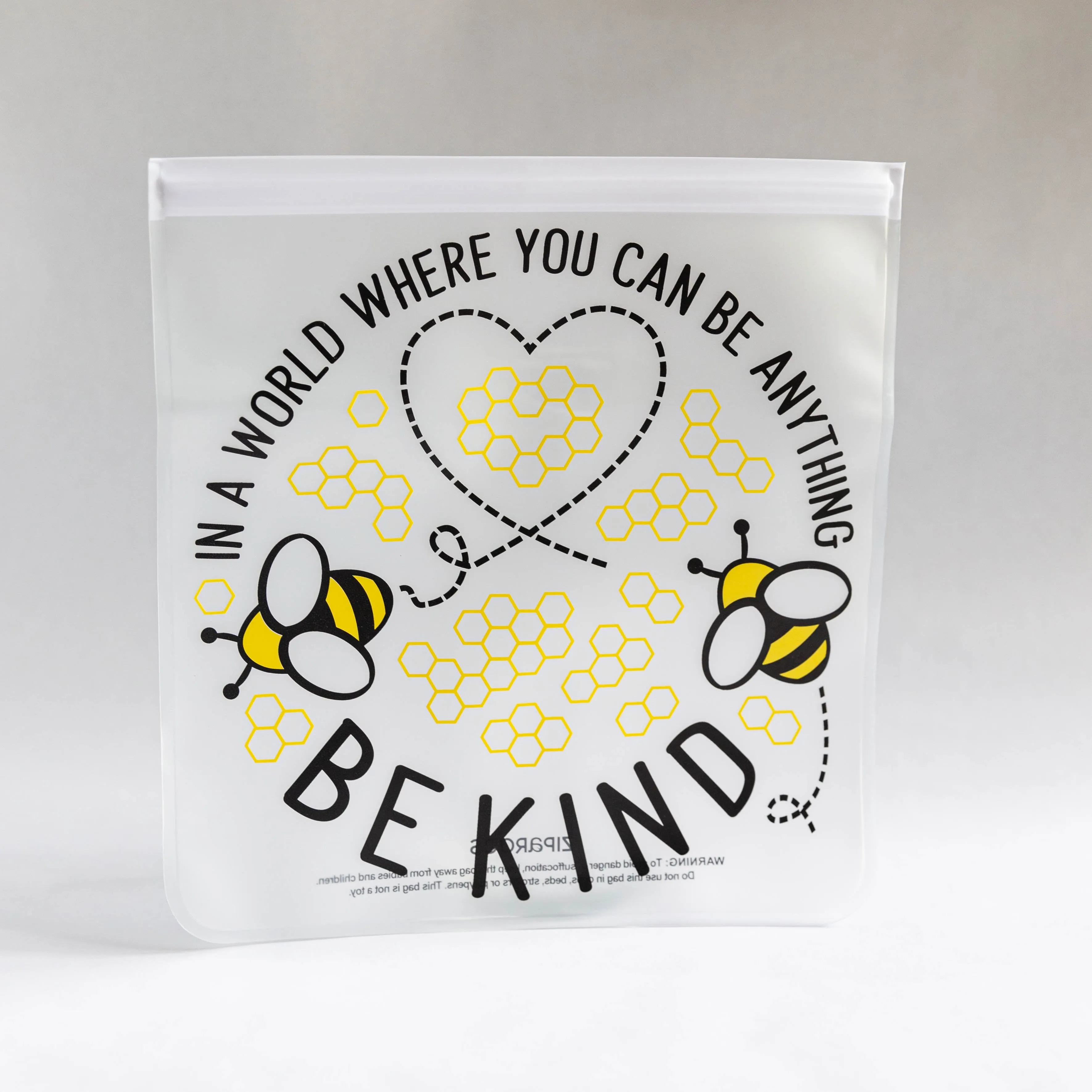 Reusable 4-Piece Set: Gallon (2), and Quart Bag (2)