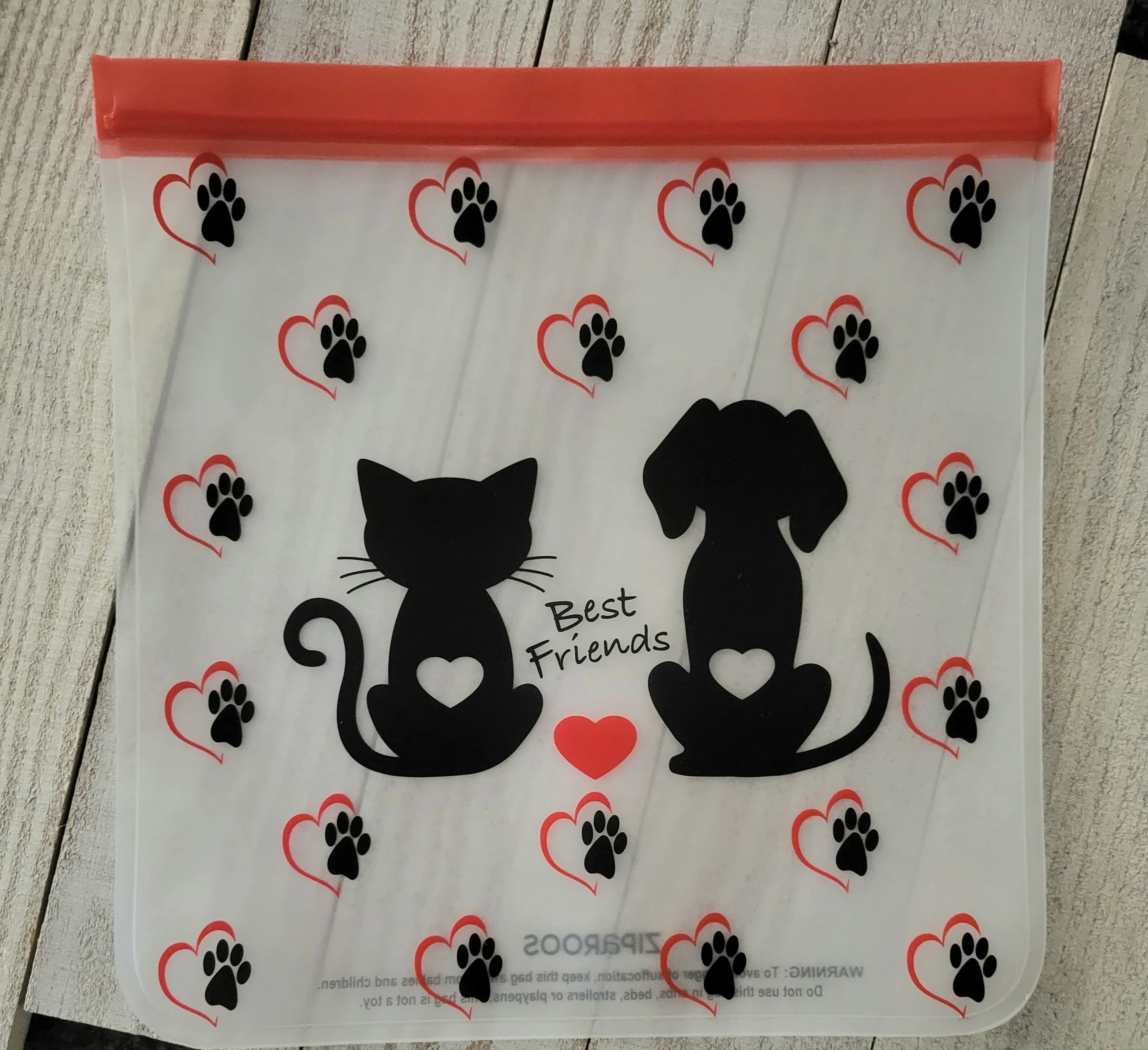 Reusable - Gallon - 2-Pc - Best Friends, Eco-Friendly Bag Set