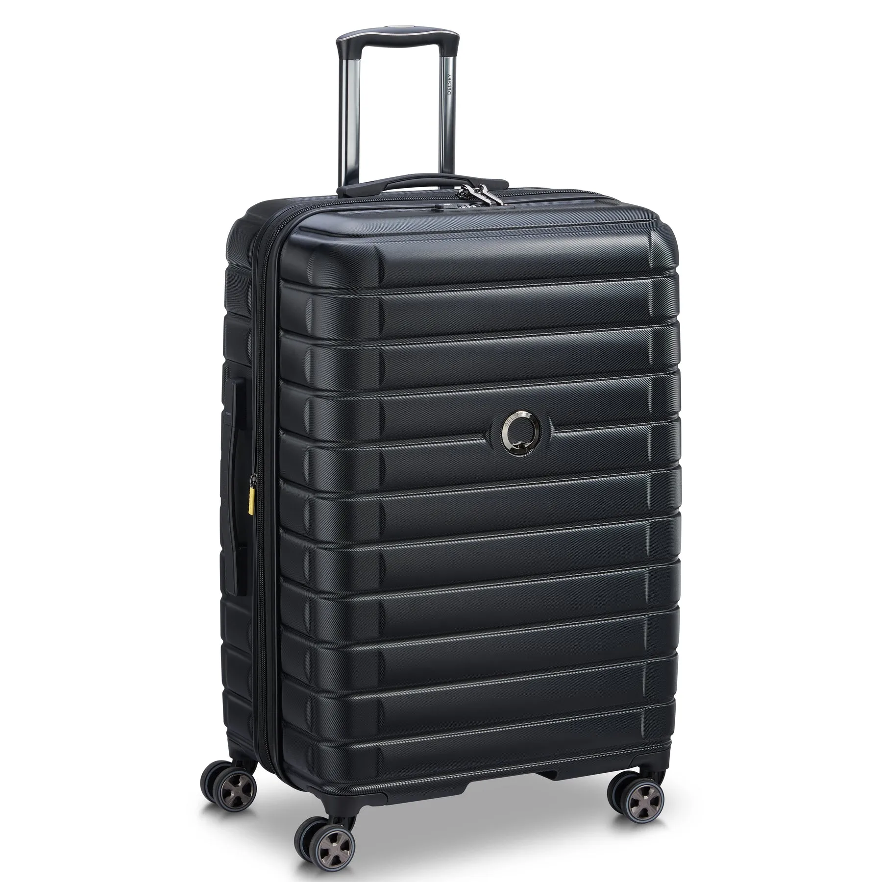 SHADOW 5.0 75 CM 4 DOUBLE WHEELS EXPANDABLE TROLLEY CASE (BLACK)