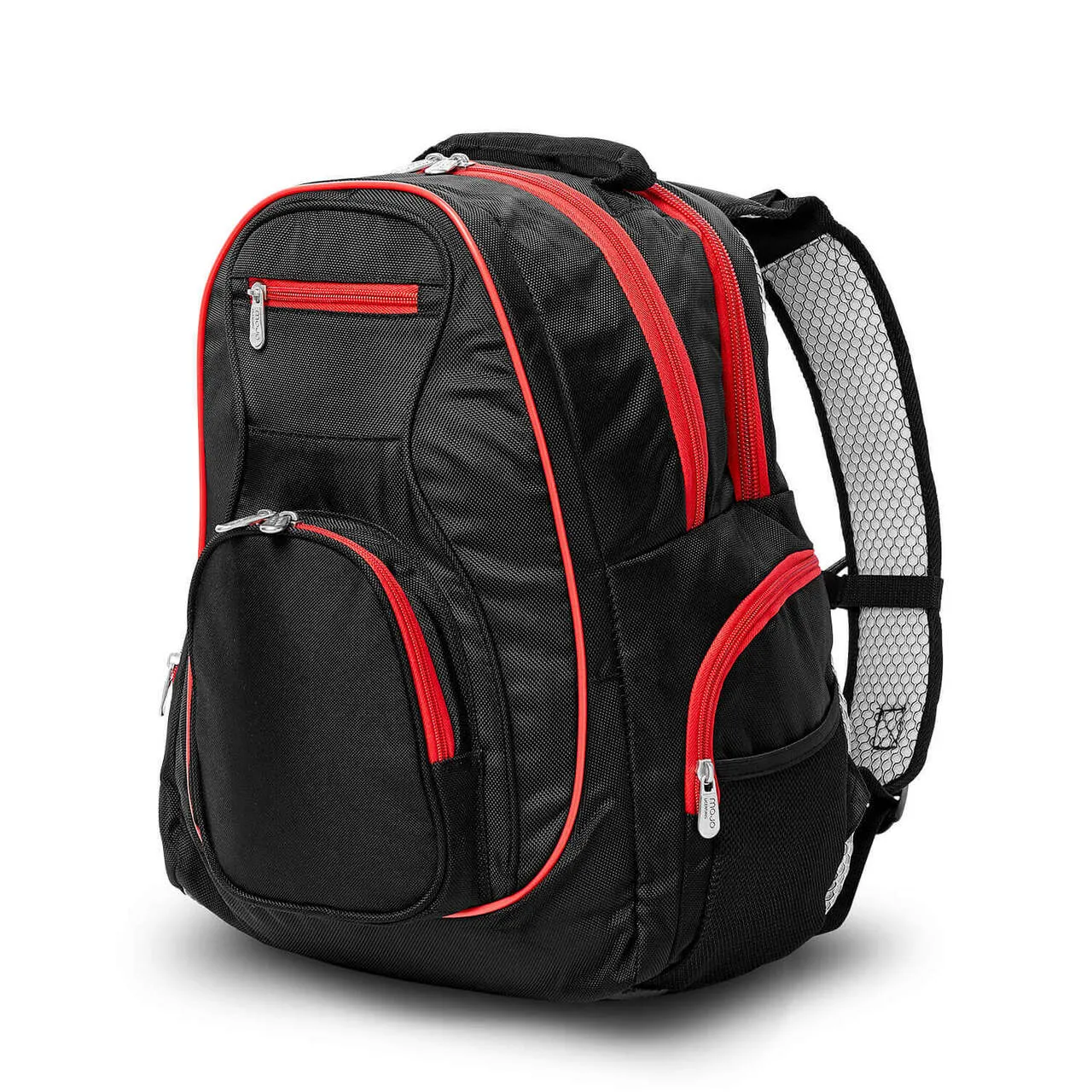 Southern Methodist Mustangs 2 Piece Premium Colored Trim Backpack and Luggage Set