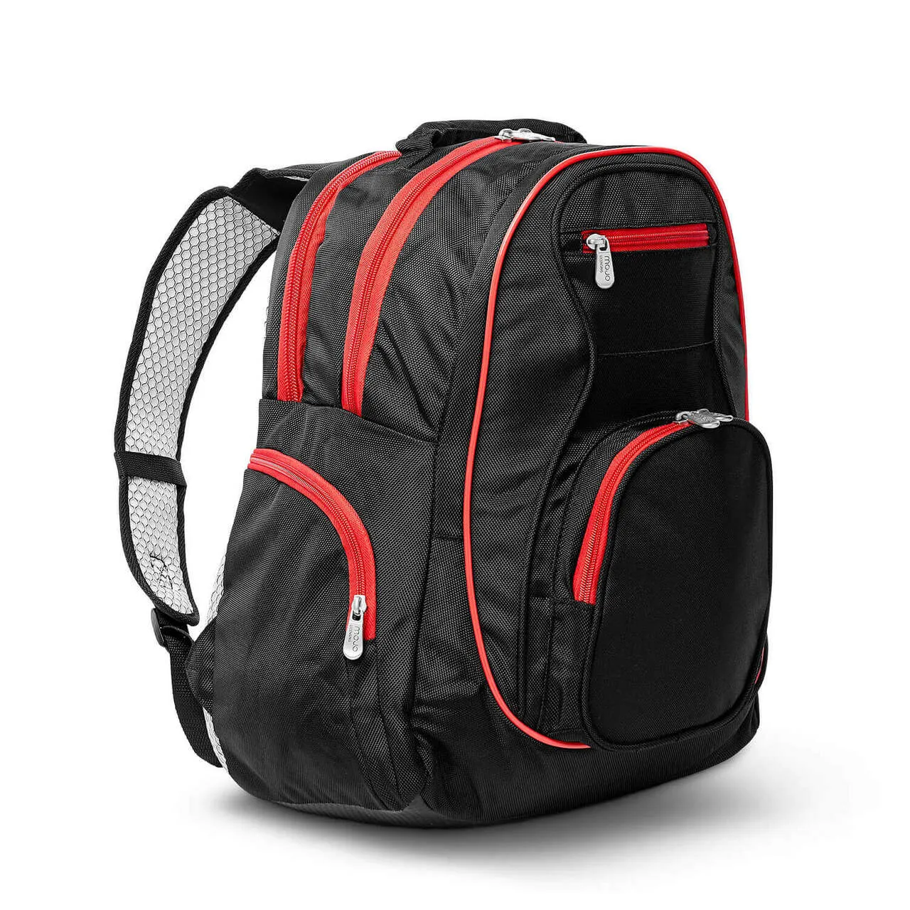 Southern Methodist Mustangs 2 Piece Premium Colored Trim Backpack and Luggage Set