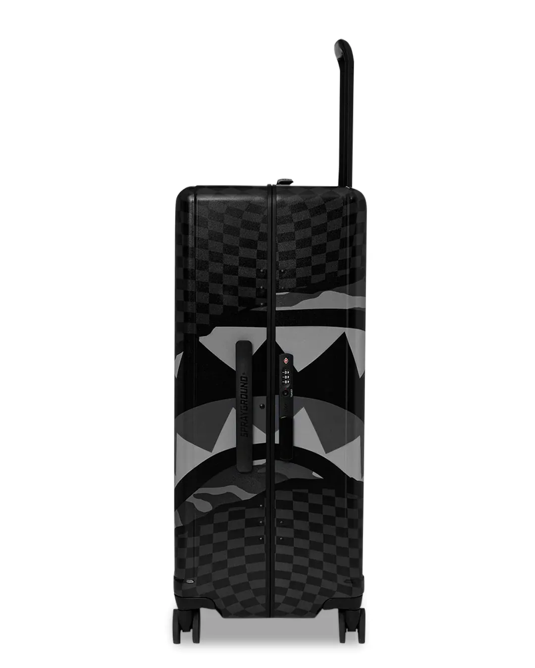 Split Up Camo Tear Large Hard Luggage