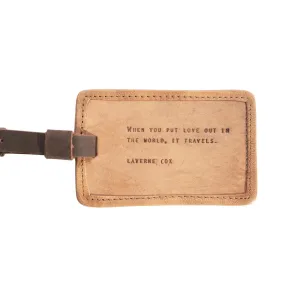 When You Put Love Out Luggage Tag