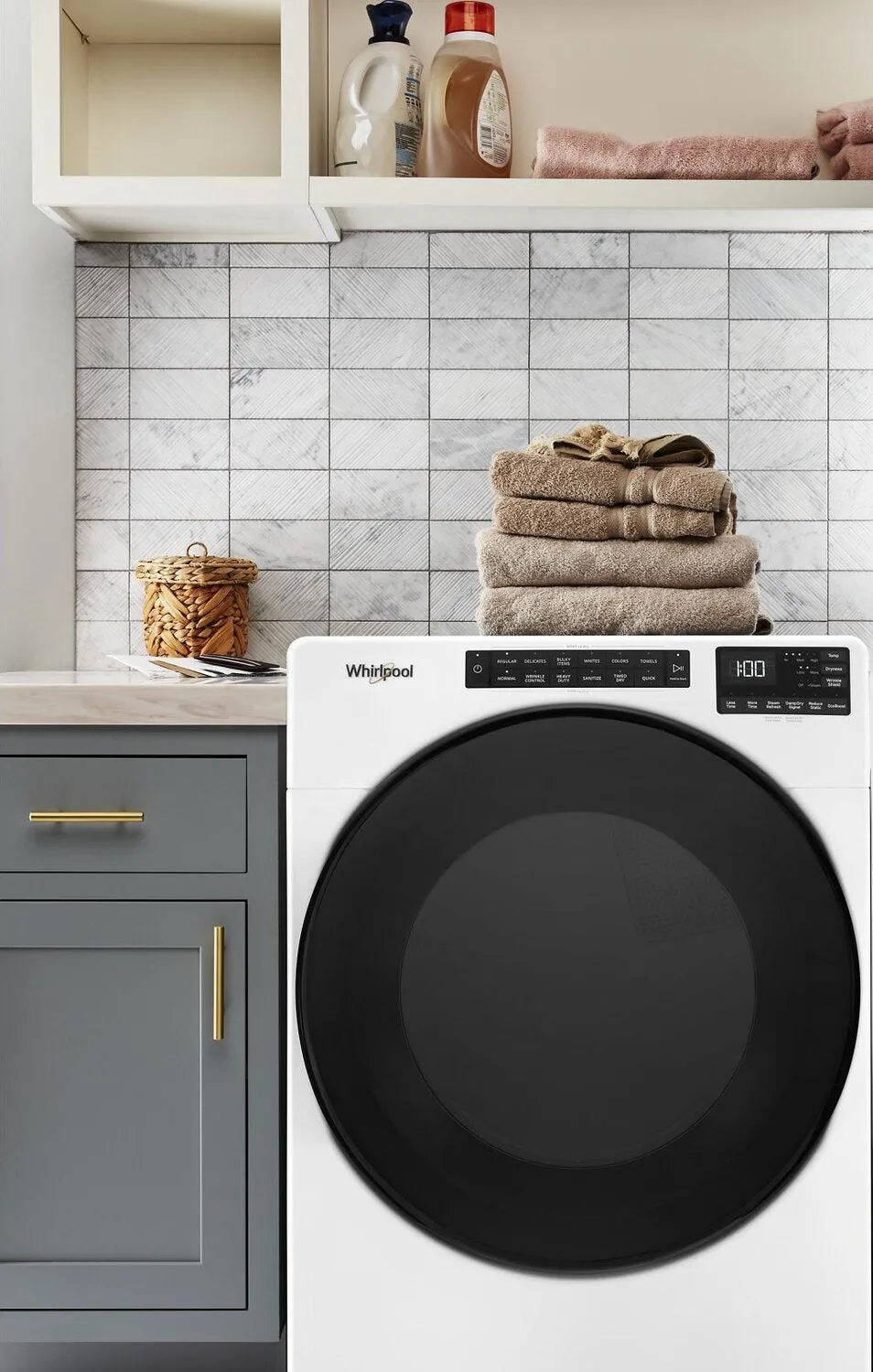 Whirlpool 7.4 Cu. Ft. Electric Dryer with Steam - YWED6605MW
